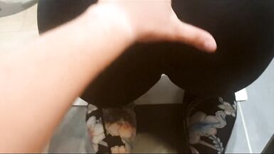 RUSSIAN STEPMOM stuck in washing machine, fucked with beer bottle, fingered, fucked and finished in mouth. - 3 image