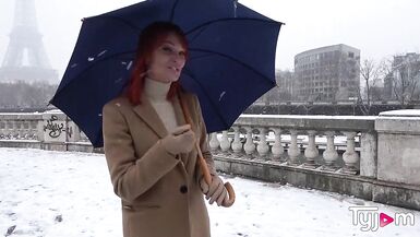 Bombshell redhead milf Kessie Shy gets a huge anal orgasm with squirt - 2 image