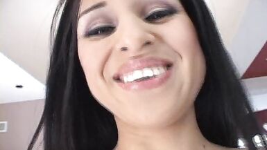 With the suspenders she seduces him