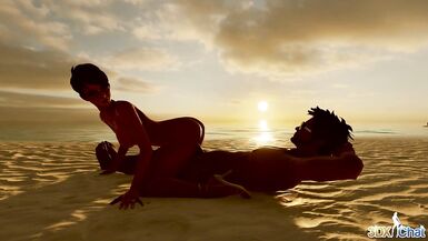 3DXChat - Romantic California - Wet Mommy (Relax version) - 13 image