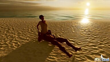 3DXChat - Romantic California - Wet Mommy (Relax version) - 3 image