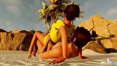 3DXChat - Romantic California - Wet Mommy (Relax version) - 5 image