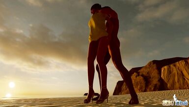 3DXChat - Romantic California - Wet Mommy (Relax version) - 8 image