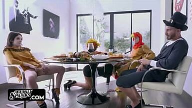 Family Dinner Went Over a Naughty Familiar Orgy - 1 image