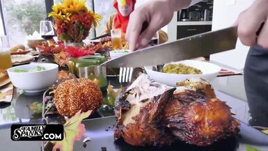 Family Dinner Went Over a Naughty Familiar Orgy - 2 image