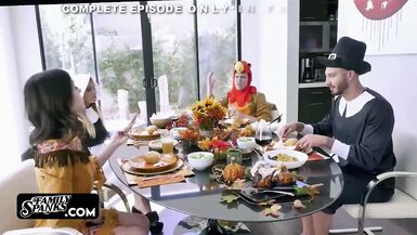 Family Dinner Went Over a Naughty Familiar Orgy - 3 image