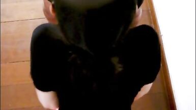 Disk Blowjob! He got in touch and got a blowjob from his married friend.