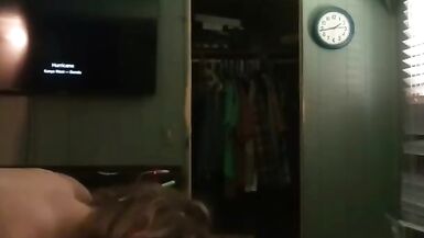 Cum sucking slut puts on one he'll of a cock sucking show - 15 image
