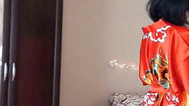 Ledi Leda watches porn videos and fondles herself 1 - 2 image