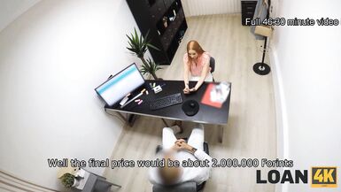 LOAN4K. Büyük göğüslü MILF kapmak ve nakit horoz memnun - 4 image