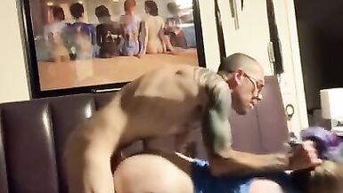 Daddy beats my little brat pussy up good - 7 image