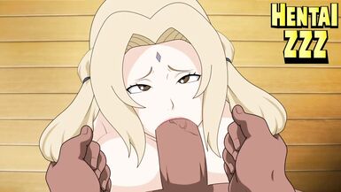 KATİL ARI TSUNADEYE ORAL SEKS YAPTIRIYOR (NARUTO) - 12 image
