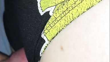 Wife panty assjob cumshot - 13 image