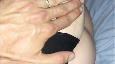 Wife panty assjob cumshot - 5 image