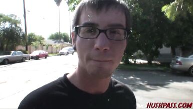 Flattery on the Street Leads Kayla Synz to Big White Meat