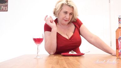 Aunt Judy's - Busty BBW MILF Camilla Creampie gives you JOI for Dessert