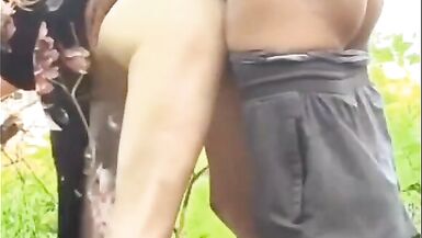Watching her Getting banged in the woods by the lake - 15 image