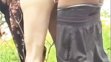 Watching her Getting banged in the woods by the lake - 9 image