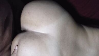 Wife fucked at the doggystyle with panties - 15 image