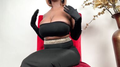 Busty Ebony Nyla Storm Destroys Her Pussy in POV