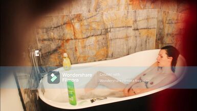 Amateur Tattooed Milf Fingers Tight Pussy In Bathtub and Squirts - Francesca Valentine - 9 image