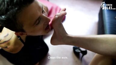 Megan punishing feet of her girl-sub - 9 image