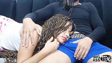 My stepfather makes me suck his cock when we are watching a movie I swallow his cock his milk breaks my ass with cock and he cums inside my Xvideos Big ass