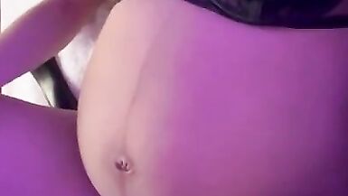 Necesito esas grandes manos papi - CLOSE UP-  vamos a exprimir mis grandes tetas - 14 image