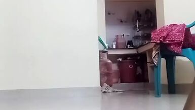 Indian aunty self nude show with tamil audio