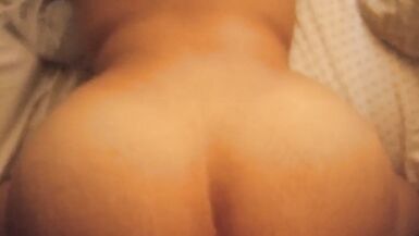 Chubby teen masturbates and then picked by her boyfriend doggy style