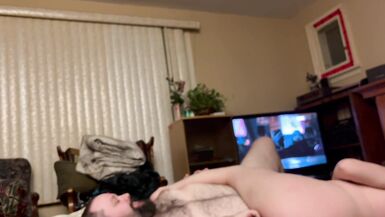 Fingering my voluptuous vixen while she gives me head and muff-diving mattress missionary glory - 3 image