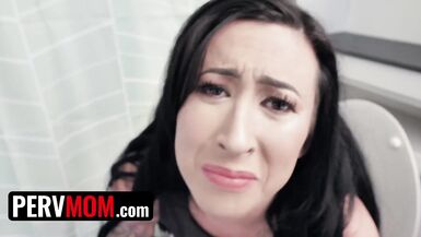 PervMom - Horny Cougar Rides Hot Studs Huge Cock And Lets Him Cum Inside Her Milf Pussy - 3 image