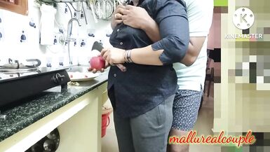 Malayali  achyathi in kitchen fucking hard