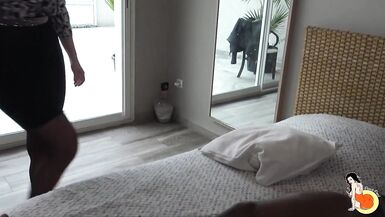 Nice tits milf hard fucked by 2 strong cocks - 5 image