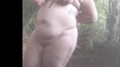 UKAnalPainSlut suffers in the woods - 5 image