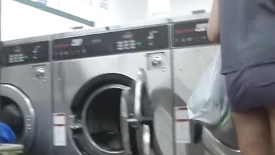 Helena Price - College Campus Laundry Flashing While Washing My Clothing! - 4 image