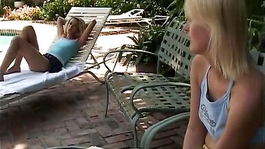 Stunning inexperienced lesbian chicks fill their wet cunts with nice sex toys - 2 image
