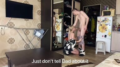 Stepson, cum, but not inside me!