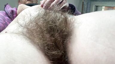 10 minutes of hairy pussy in your face panty fetish big clit bush - 13 image