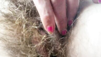 10 minutes of hairy pussy in your face panty fetish big clit bush - 14 image