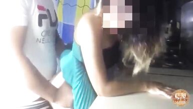 I fuck my stepsister in the kitchen in a hurry while everyone rests I fuck my stepsister in the ass - 12 image