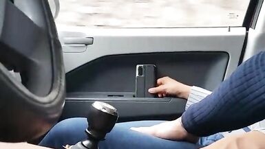 Hichhiker handjob part 2 - 6 image