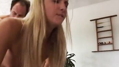 Hot cock sucking blond accepts four cocks in cunt and ass and gets jizzed - 14 image