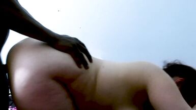 While her husband is away her black bull can't stop calling her a night - 14 image