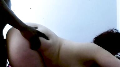 While her husband is away her black bull can't stop calling her a night - 6 image