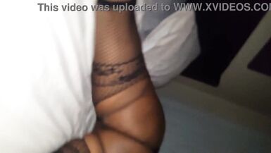 Eating My Best Friends Step Moms Tight Ebony Pussy and Fucking her - 8 image