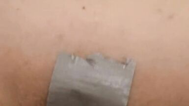 Panties in pussy duct tape and anal - 10 image