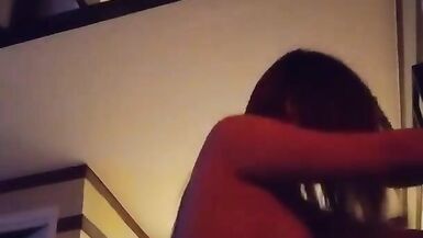 Stepsister gives blowjob and wot on his stepbro