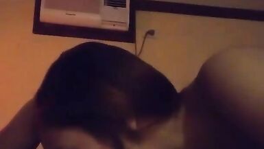 Stepsister gives blowjob and wot on his stepbro - 3 image