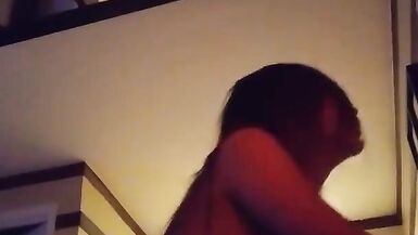 Stepsister gives blowjob and wot on his stepbro - 9 image